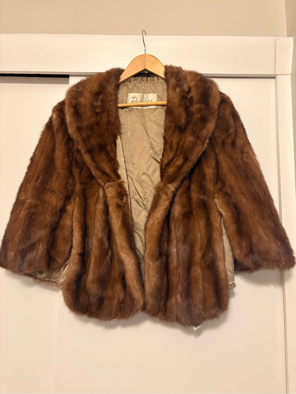 Luxurious Brown Short Fur Jacket for Women